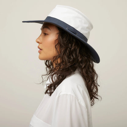 Stout Pork Pie-White/Midnight-Navy